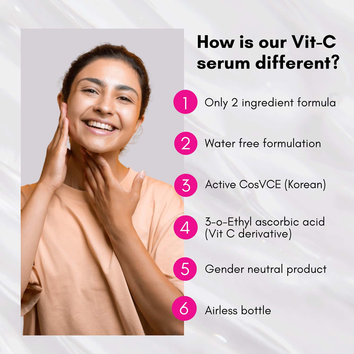 Buy COSIQ VITAMIN C23 FACE SERUM 30ML ONLY 2 INGREDIENTS SAFE