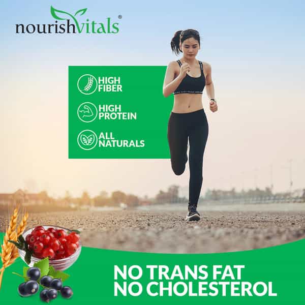 Nourishvitals Granola Snack Bar (Cranberry And Black Currant) 250 G