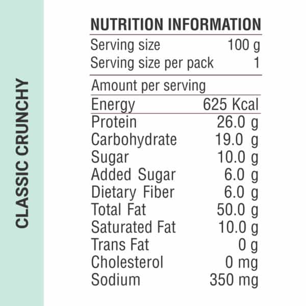 Max Protein Peanut Spread - Classic Crunchy [340 Gm] - Pack Of 1
