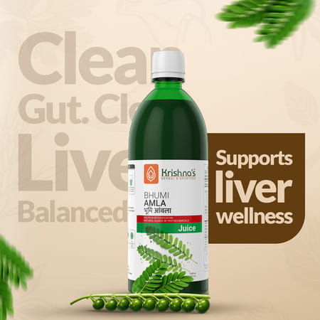 Krishna's Bhumi Amla Juice - 1 Litre