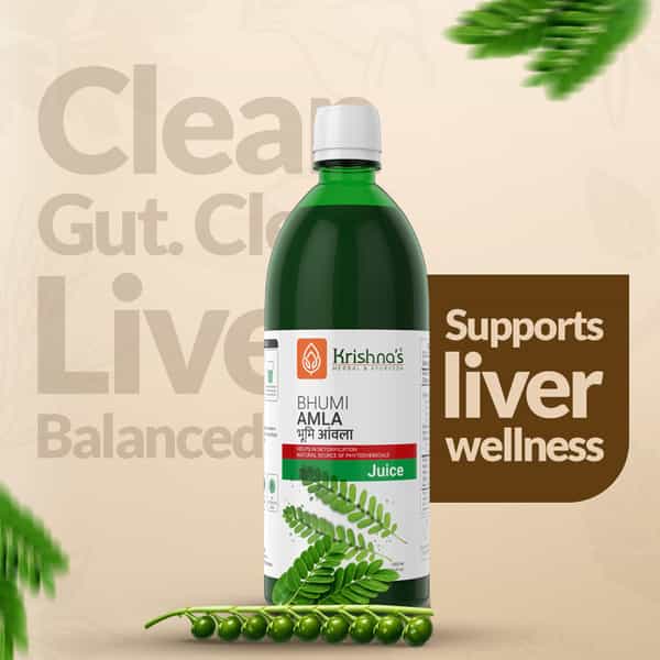 Krishna's Bhumi Amla Juice - 1 Litre