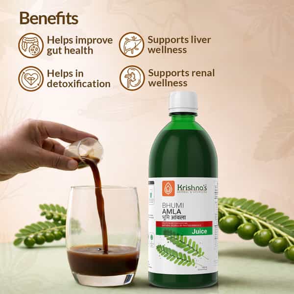 Krishna's Bhumi Amla Juice - 1 Litre