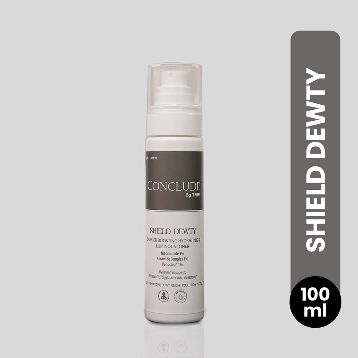 Conclude Shield Dewty Hydrating & Luminous Toner | Niacinamide & Ceramide | 100ml