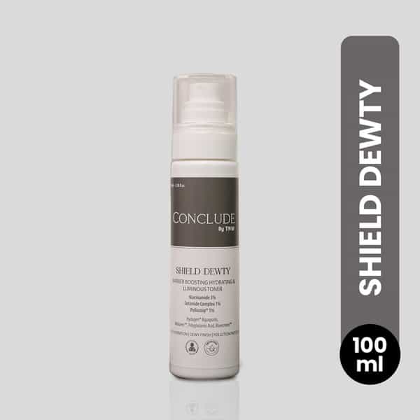 Conclude Shield Dewty Hydrating & Luminous Toner | Niacinamide & Ceramide | 100Ml