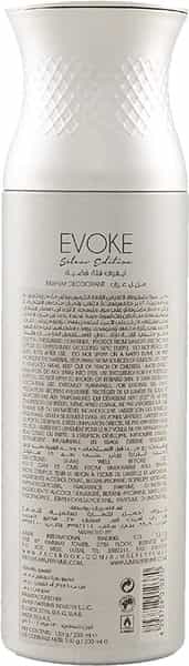 Ajmal 1 Evoke Silver Edition For Him For Men & 3 Magnetize For Men & Women Deo Each 200Ml Pack Of 4