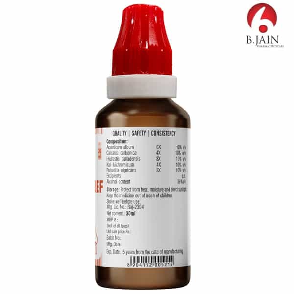 Bjain Omeo Sinus Relief Drops | Sinusitis Like Conditions | 30Ml (Pack Of 3)