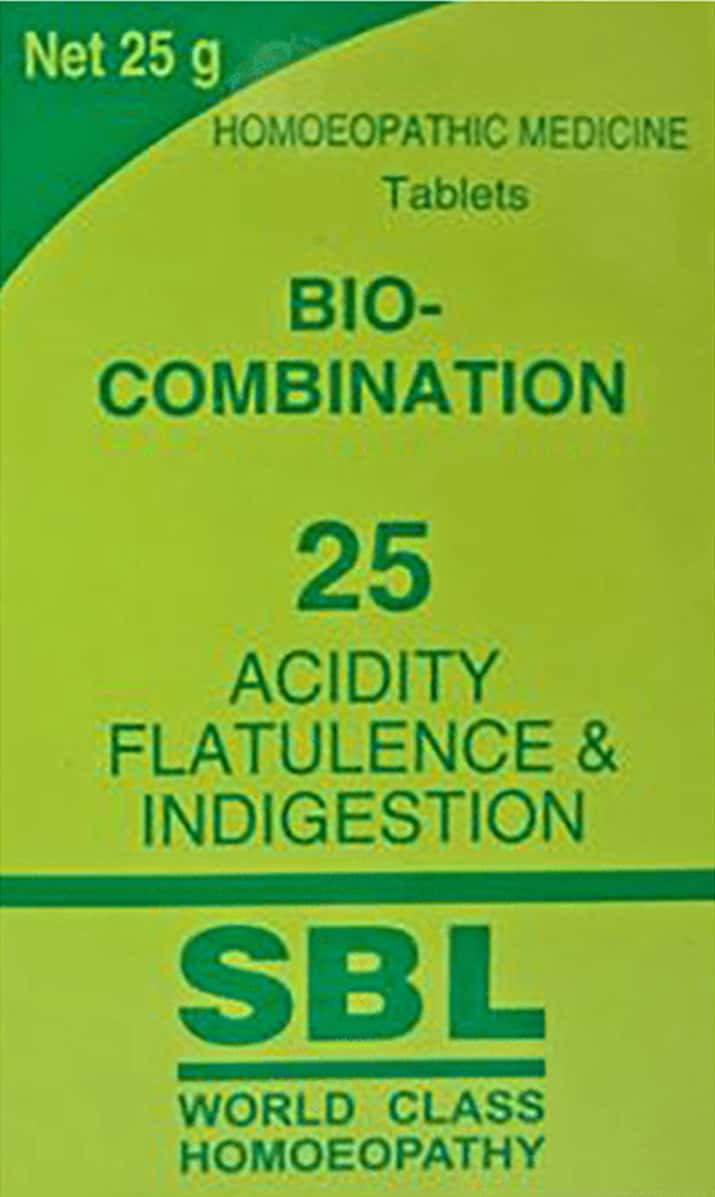 Sbl Bio-combination Tablet 25 Gm