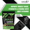 Musclexp Mass Gainer Belgium Chocolate 1Kg Pouch (2.2 Lb) (Pack Of 3)