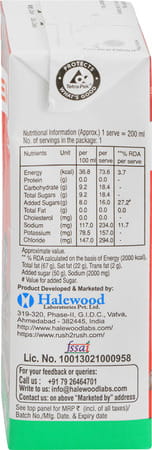 Electrorush Plus Apple Health Drink Tetrapack Pack Of 8 (200 Ml)