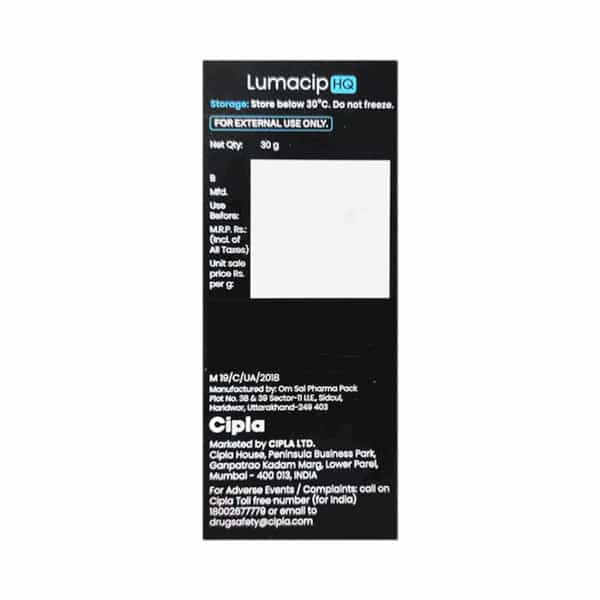 Lumacip Hq Depigmenting Complex 30Gm