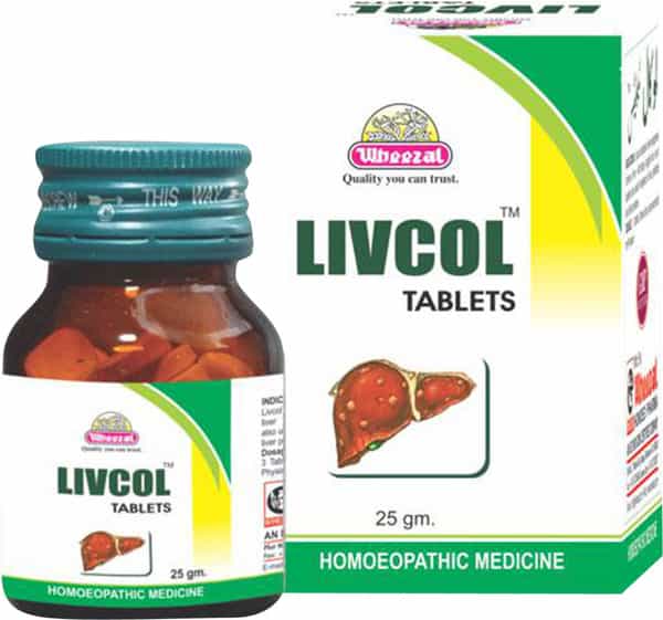 Wheezal Livcol Tablet 25 Gm