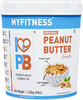 Myfitness Peanut Butter Natural Crunchy 1250G Jar