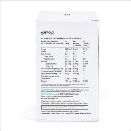 Nutrova Complete Omega 3 60N