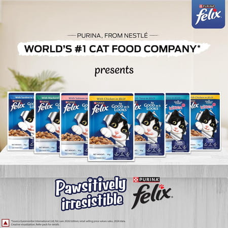 Purina Felix With Chicken In Jelly | Wet Food For Adults | Complete And Balanced Cat Food 12 X 85 G
