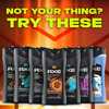 Axe Dark Temptation 3 In 1 Body | Face & Hair Wash For Men | Long-Lasting Fragrance | 250Ml