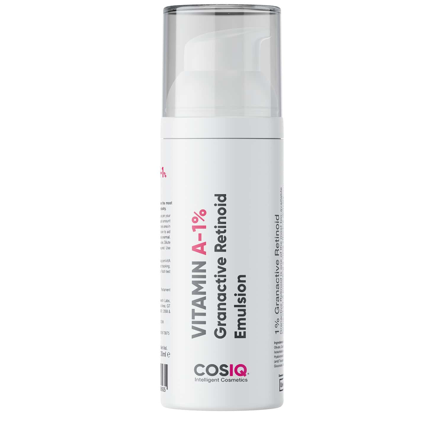 Cos-iq A-1% Granactive Retinoid Emulsion 30ml | Vit-a Anti Ageing Night Cream Serum For Wrinkles