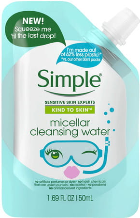 Simple Kind To Skin Micellar Cleansing Water - 50 Ml