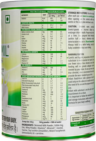 Braymil 3 Infant Formula | Stage - 3 For 12 To 24 Months - 400 Gm