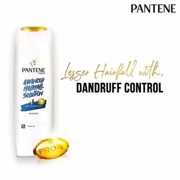Pantene Advanced Hair Fall Solution Anti Dandruff Shampoo - 180Ml