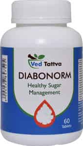 Ved Tattva Diabo Norm 60 Tablets Natural Supplement For Healthy Sugar Management (pack Of 5)