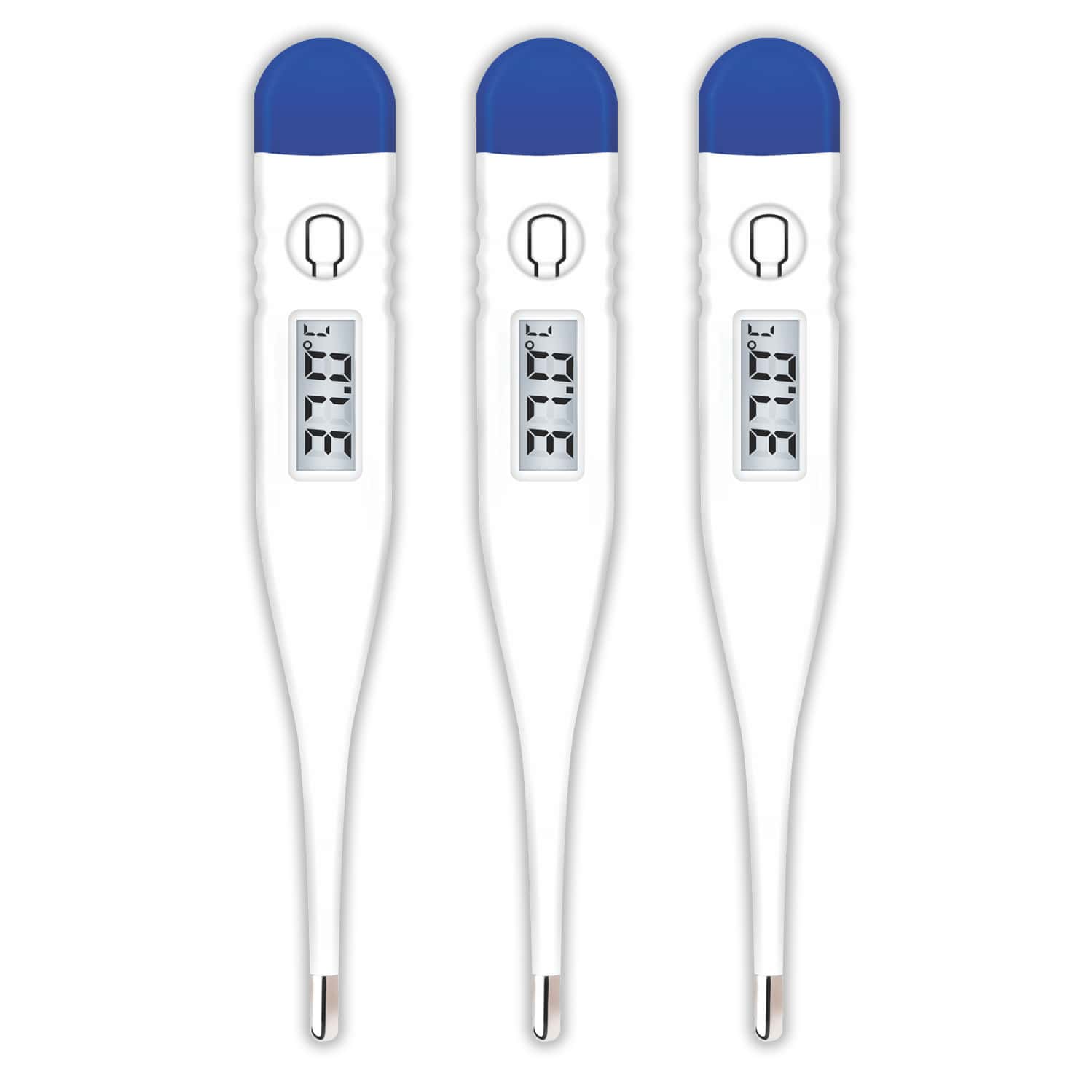 Dr. Odin Dmt101 Digital Medical Thermometer Fda Approved Quick 40 Second Reading Pack Of 3