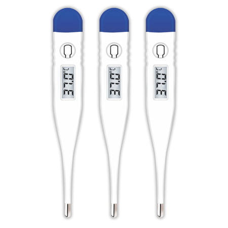 Dr. Odin Dmt101 Digital Medical Thermometer Fda Approved Quick 40 Second Reading Pack Of 3