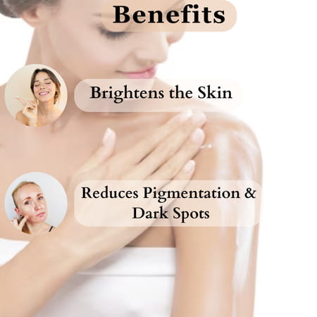 Vigini Body Skin Lightening Brightening Pigmentation Tan Removal Coffee Scrub Body Wash& Cream 250ml