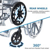 Everactiv Commode Wheelchair For Old People For Regular Uses