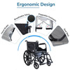 Everactiv Commode Wheelchair For Old People For Regular Uses