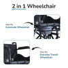 Everactiv Commode Wheelchair For Old People For Regular Uses