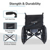 Everactiv Commode Wheelchair For Old People For Regular Uses