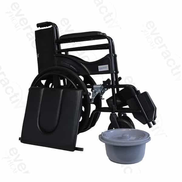 Everactiv Commode Wheelchair For Old People For Regular Uses