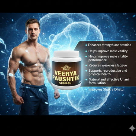 Cipzer Veerya Pushtik Churan 100g | Supports Strength | Vitality & Overall Wellness