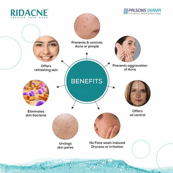 Ridacne Foaming Face Wash | 100 Ml