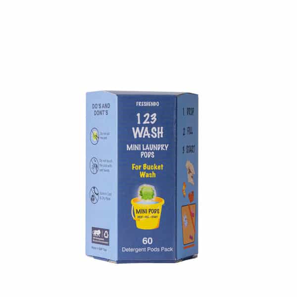 123Wash Bucket Wash Pods (60 Pods)
