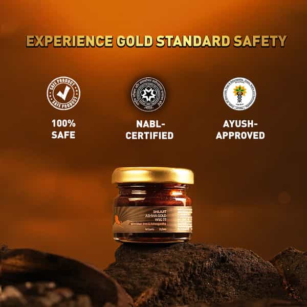Koshaveda Shilajit Ashwa Gold Wsg 77 By Muscleblaze | 20G