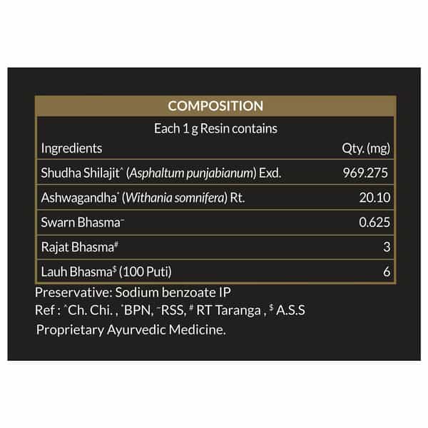 Koshaveda Shilajit Ashwa Gold Wsg 77 By Muscleblaze | 20G