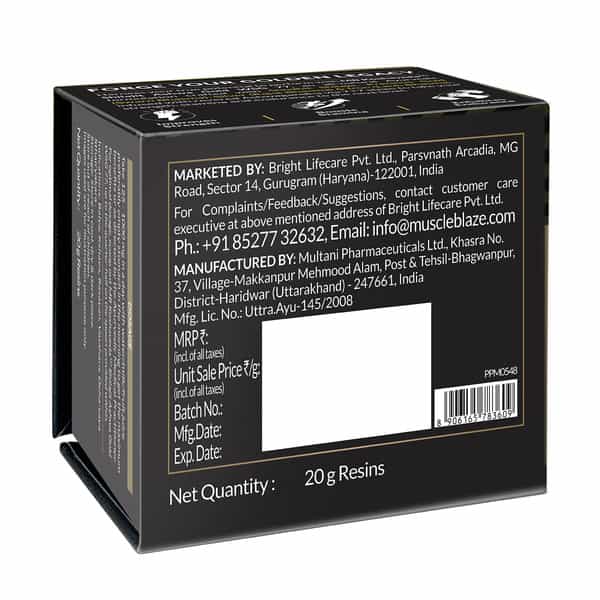 Koshaveda Shilajit Ashwa Gold Wsg 77 By Muscleblaze | 20G