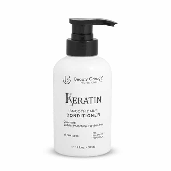 Beauty Garage Keratin Sulfate Free Moisturizing Smooth Daily Conditioner 300Ml