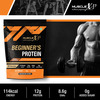 Musclexp Beginner's With Whey Protein And Digestive Enzymes Double Chocolate 1Kg Pouch (2.2 Lb)