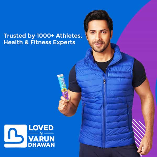 Fast&Up Man Multivitamin (20 Effervescent Tablets) - Tangy Orange Flavor