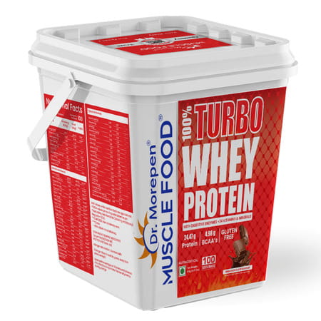 Dr. Morepen Turbo Whey Irish Chocolate 4kg