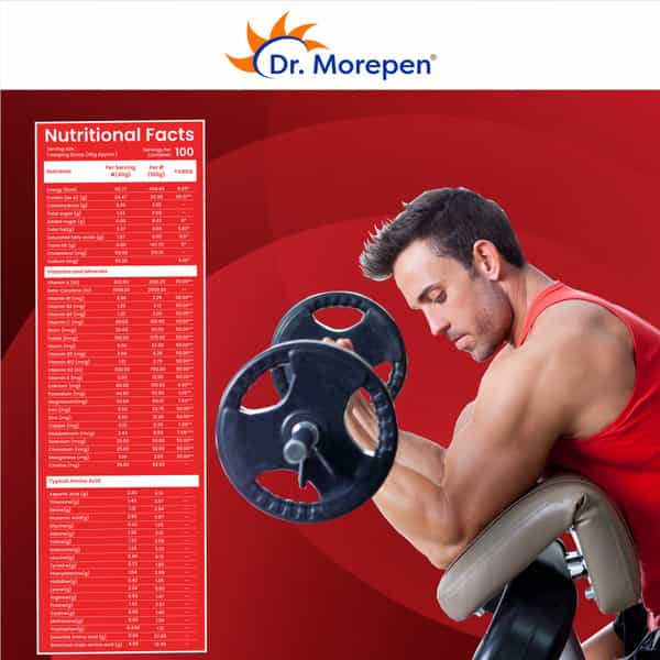 Dr. Morepen Turbo Whey Irish Chocolate 4Kg