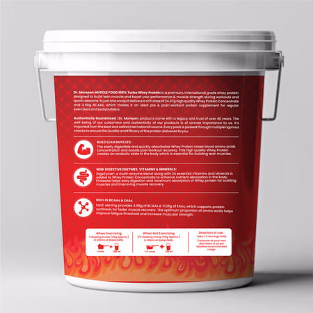 Dr. Morepen Turbo Whey Irish Chocolate 4kg