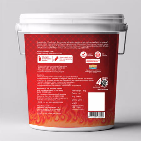 Dr. Morepen Turbo Whey Irish Chocolate 4kg