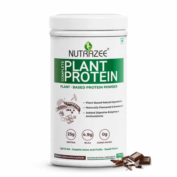 Nutrazee 100% Plant Protein Powder Vegan (400G)