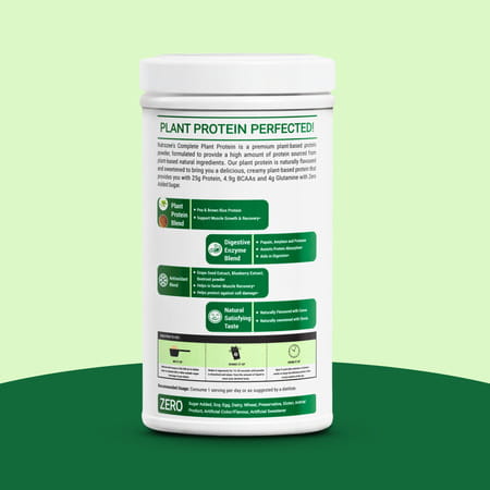 Nutrazee 100% Plant Protein Powder Vegan (400g)