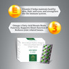 Oxyminz-E 400 Vitamin E & Omega 3 Capsule For Skin And Hair Health (60 Capsules)