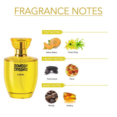 Ajmal Aurum Edp 75ml Perfume For Women And Bombay Dreams Edp 100ml Perfume For Women