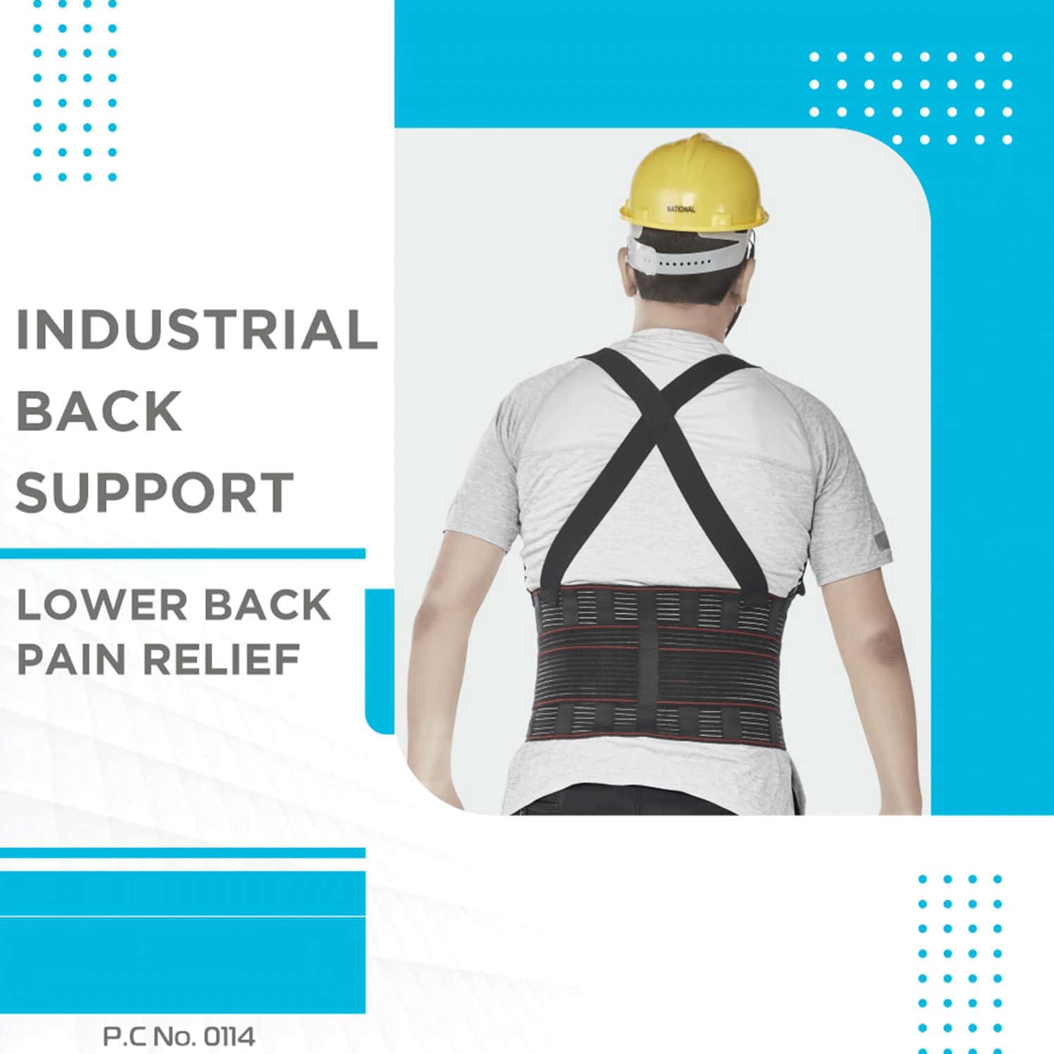 Buy VISSCO INDUSTRIAL BACK SUPPORT FOR LIFTING HEAVY MATERIAL/GOODS